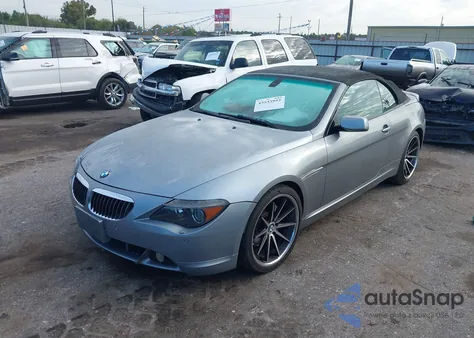 2005 BMW 645Ci z USA, uszkodzony, nr VIN WBAEK73475B328399